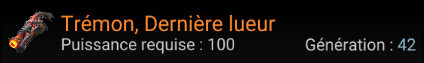 Trémon, Dernière lueur