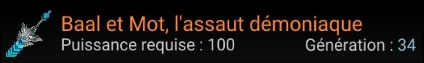 Baal et Mot, l'assaut démoniaque