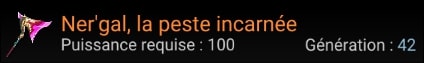 Ner'gal, la peste incarnée