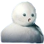 Bonhomme de neige magique